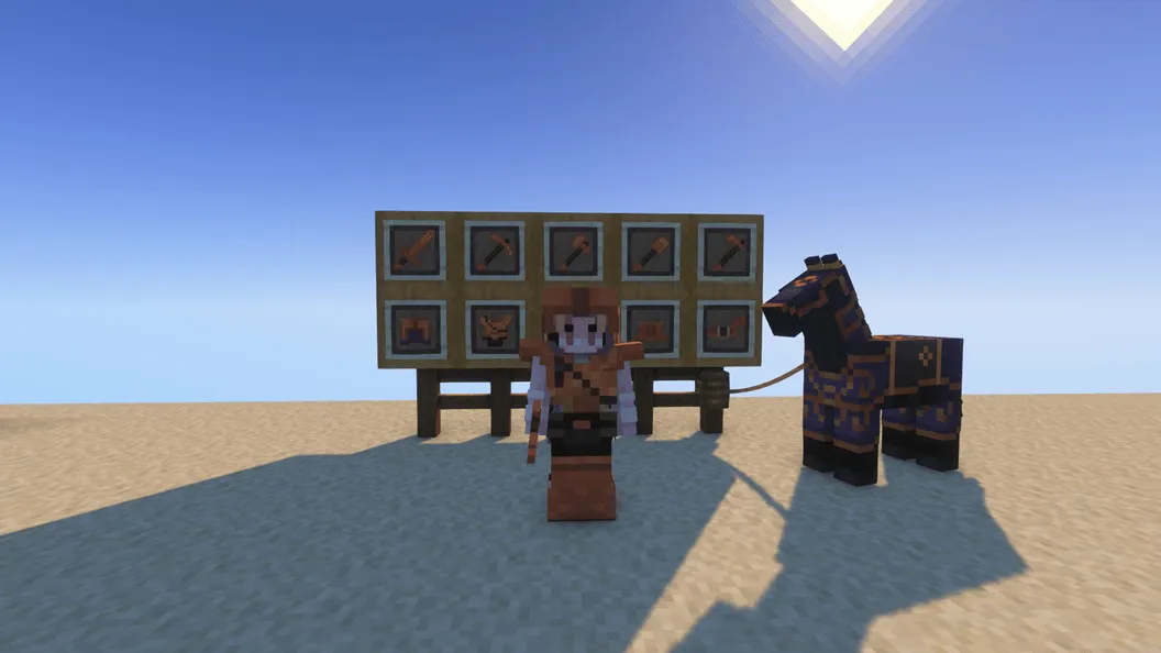 Mizuno Copper Tools, Текстуры, Minecraft