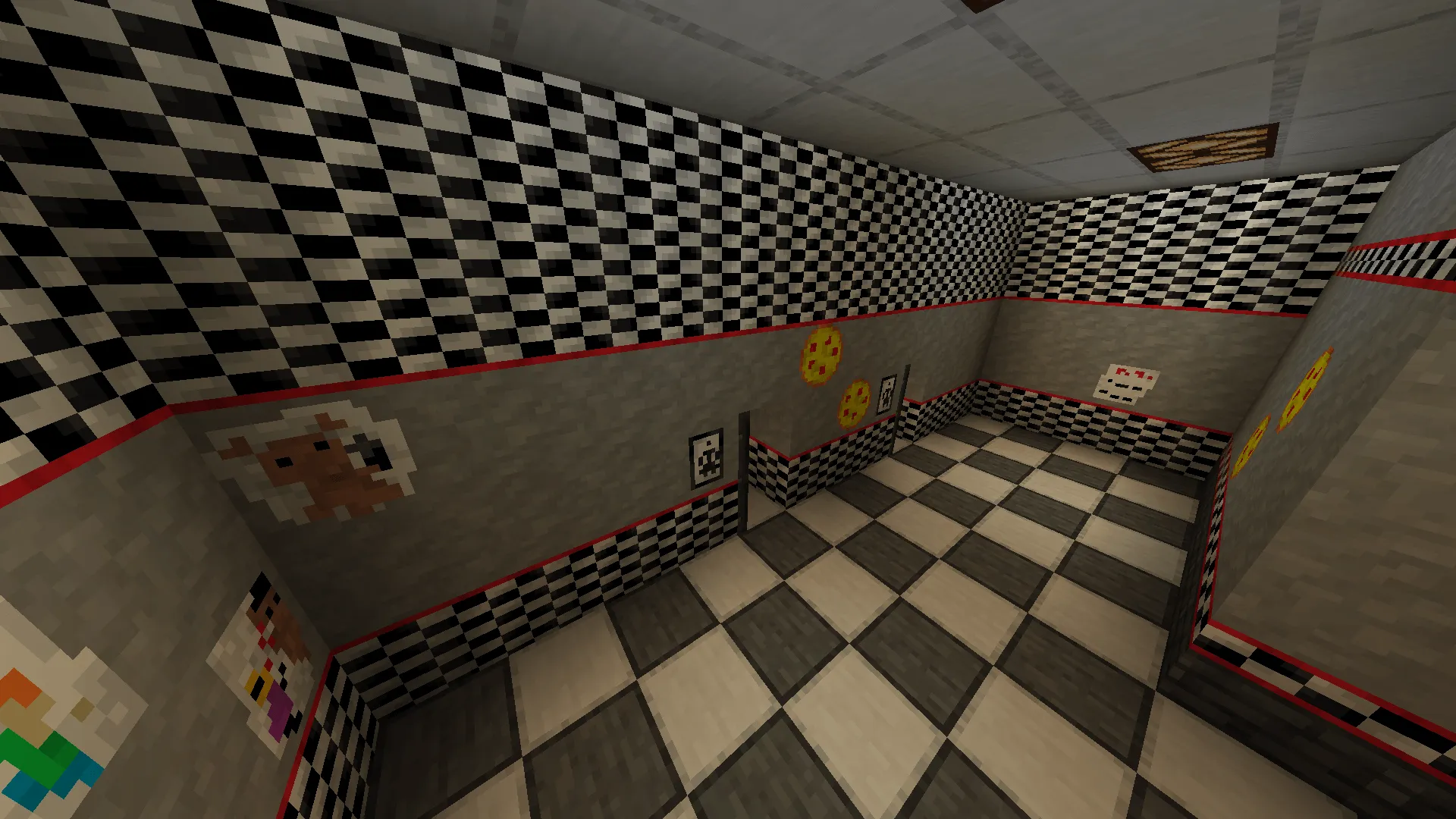 Fazbear’s Pizza (HW) — скриншот 5 (Карты, Minecraft)
