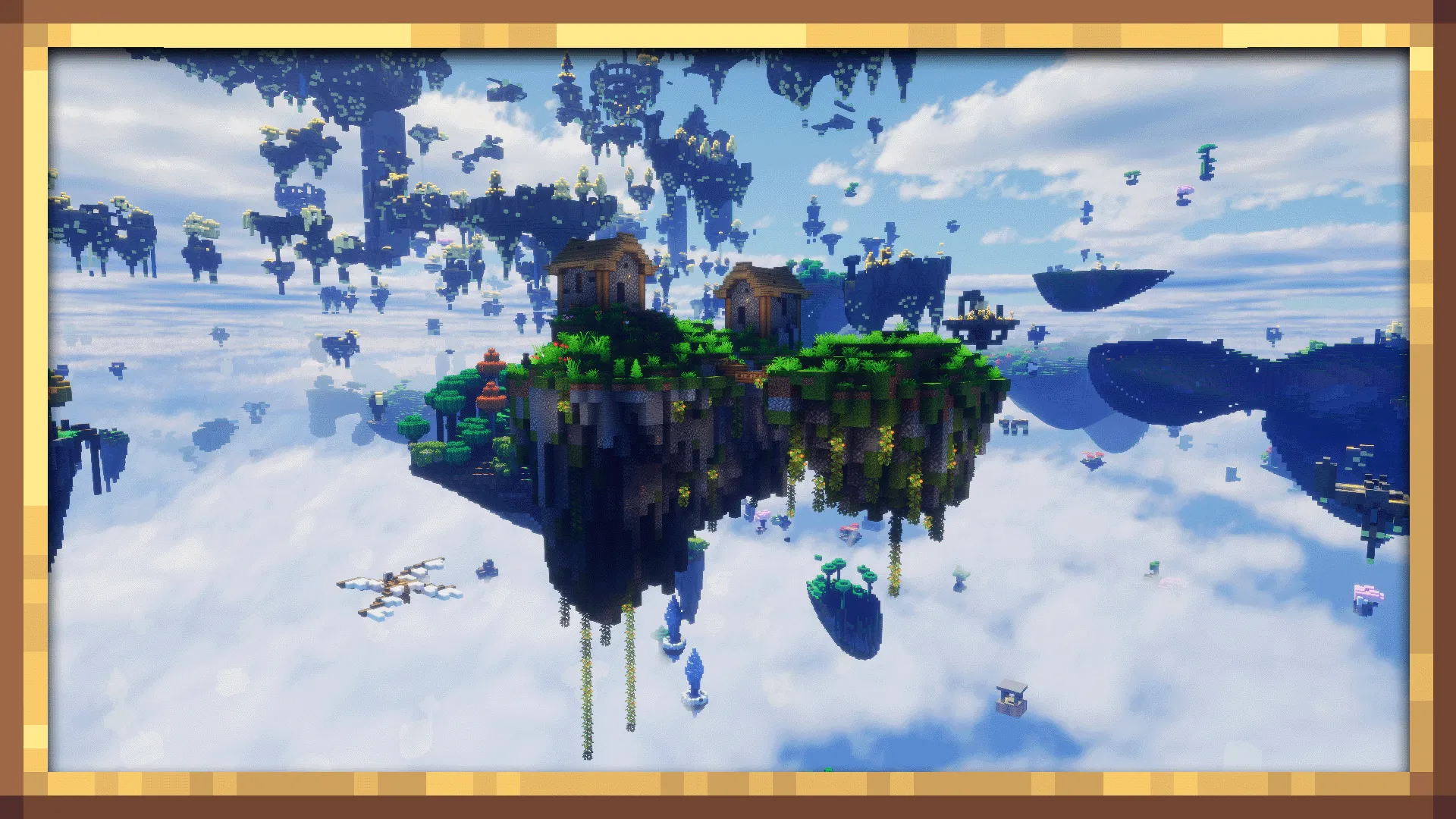 Create Sky Colonies - Valkyrian Skies X Create 6.0 — скриншот 11 (Модпаки, Minecraft)