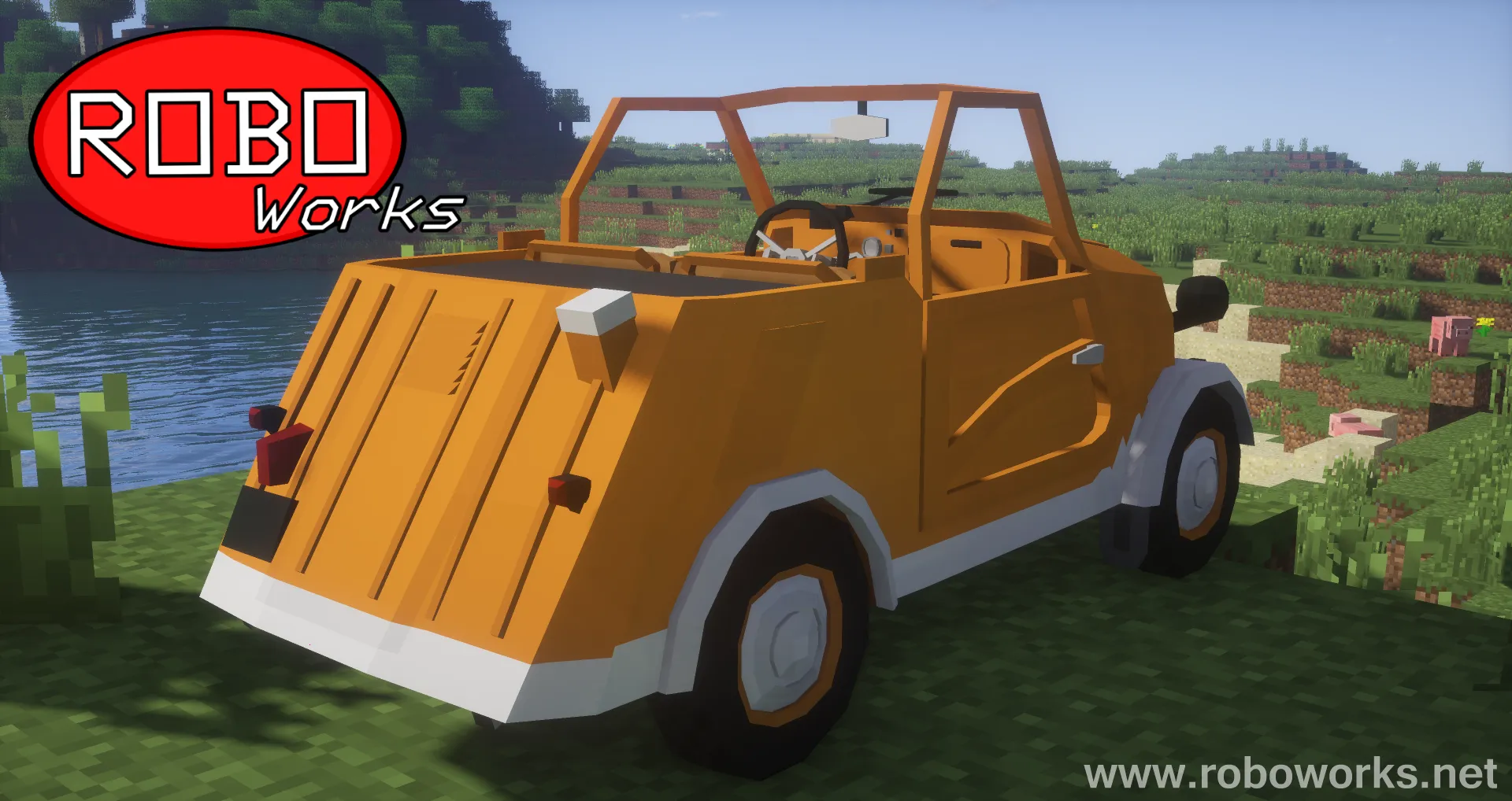 RoboWorks SMZ-S3A Classic Roofless Package — скриншот 3 (Моды, Minecraft)