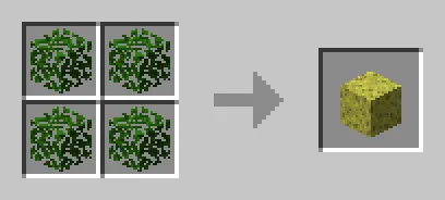 Craftable Sponge by Potato_XIII — скриншот 1 (Дата-паки, Minecraft)