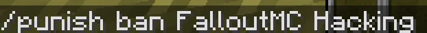 ProPunish — скриншот 1 (Плагины, Minecraft)