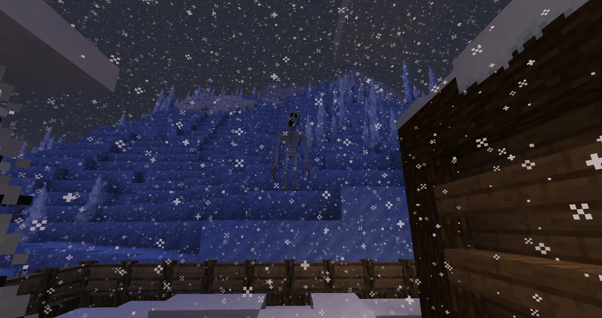 Mountains of Madness - A Terrifying Horror Experiance — скриншот 12 (Модпаки, Minecraft)