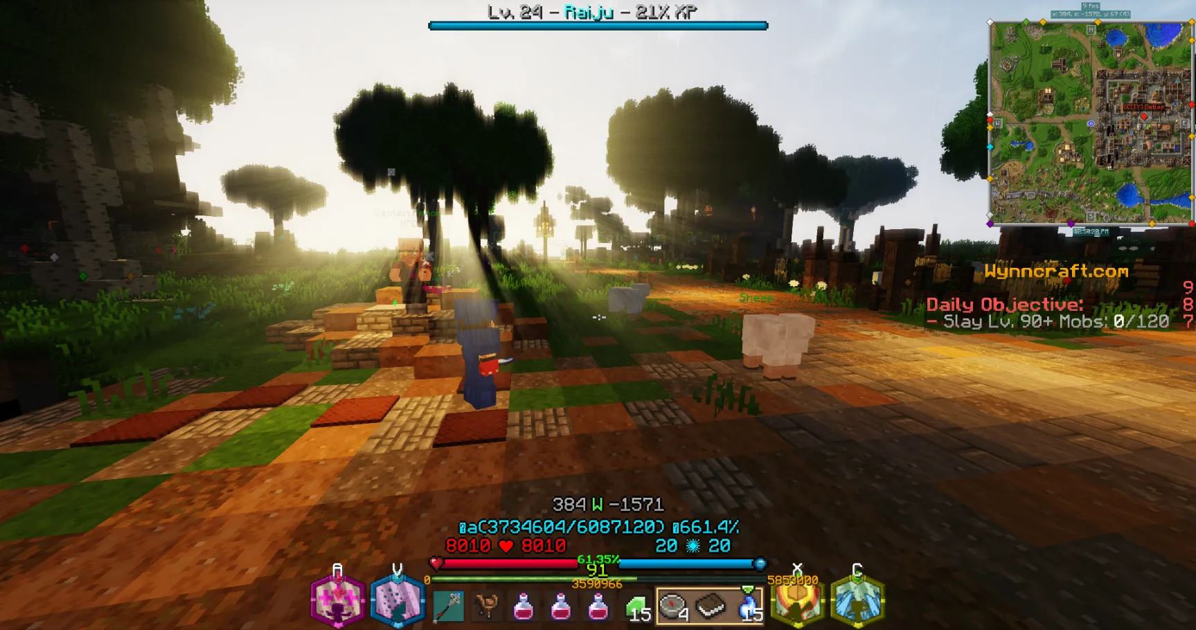 WFa Wynncraft Modpack, Модпаки, Minecraft
