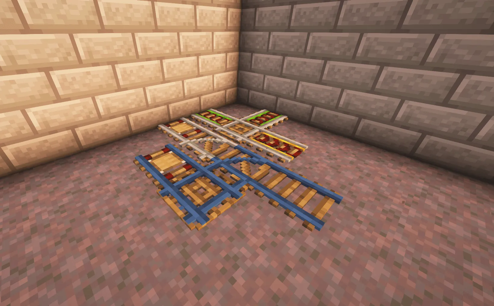 Modded Rail 3D Pack — скриншот 1 (Текстуры, Minecraft)