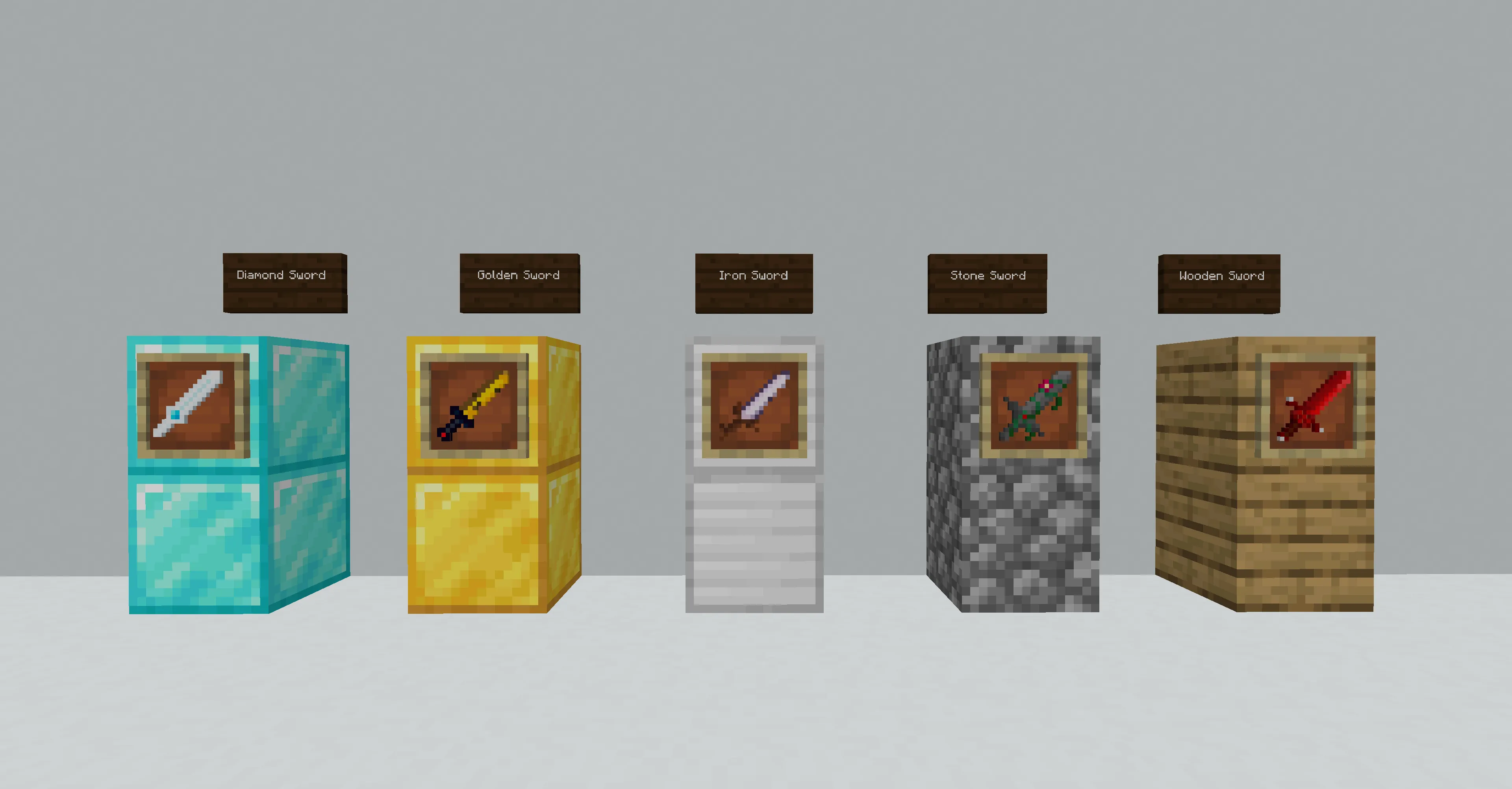 Ron0's Adventure Time Sword Pack — скриншот 1 (Текстуры, Minecraft)