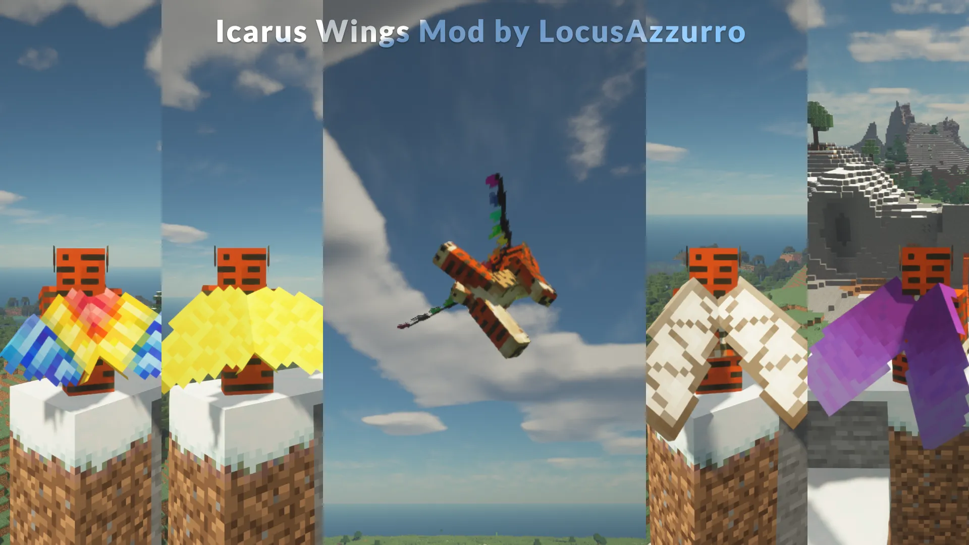 Icarus Wings, Моды, Minecraft