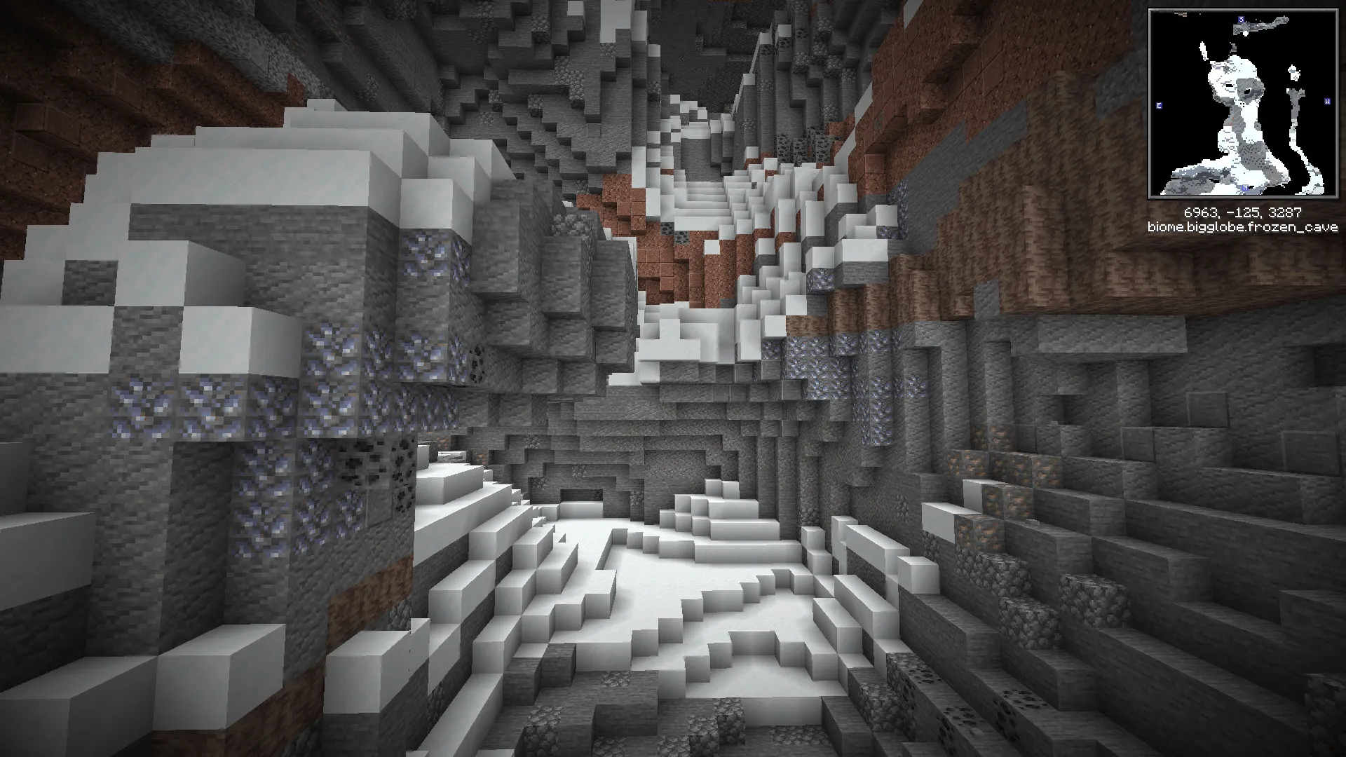 Big Globe - Caverns & Chasms Compatibility, Дата-паки, Minecraft
