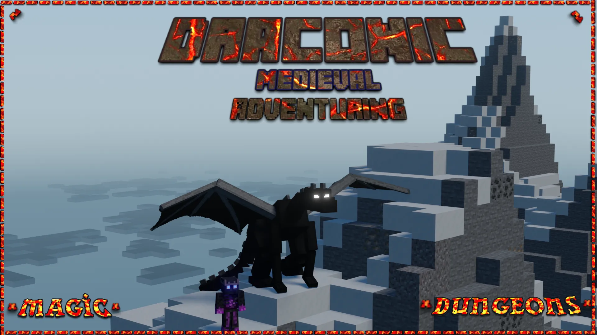 DMA Draconic Medieval Adventuring [Forge] — скриншот 16 (Модпаки, Minecraft)