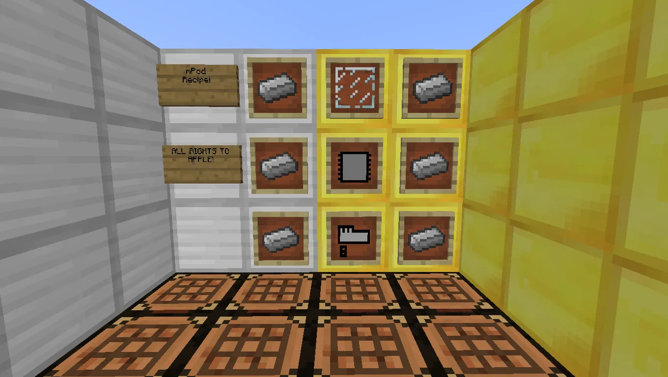 MP3 Player Mod, Моды, Minecraft