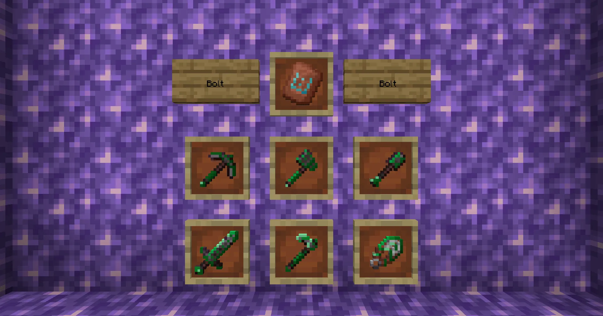 Trims on Tools, Моды, Minecraft