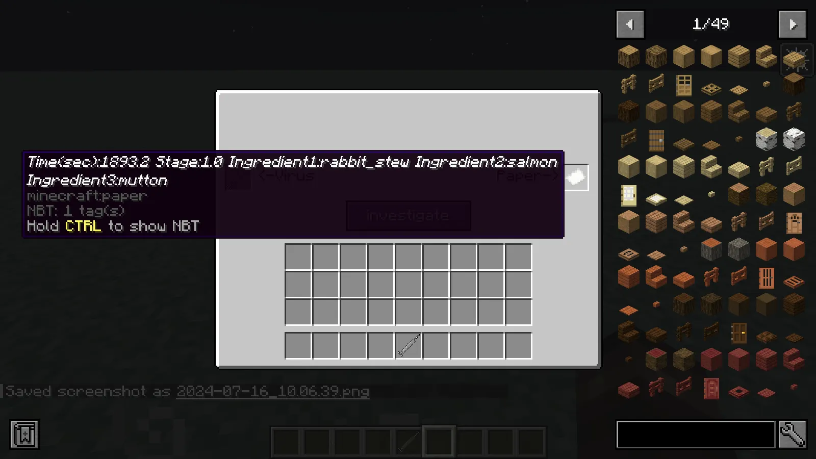 Expanded Infection, Моды, Minecraft