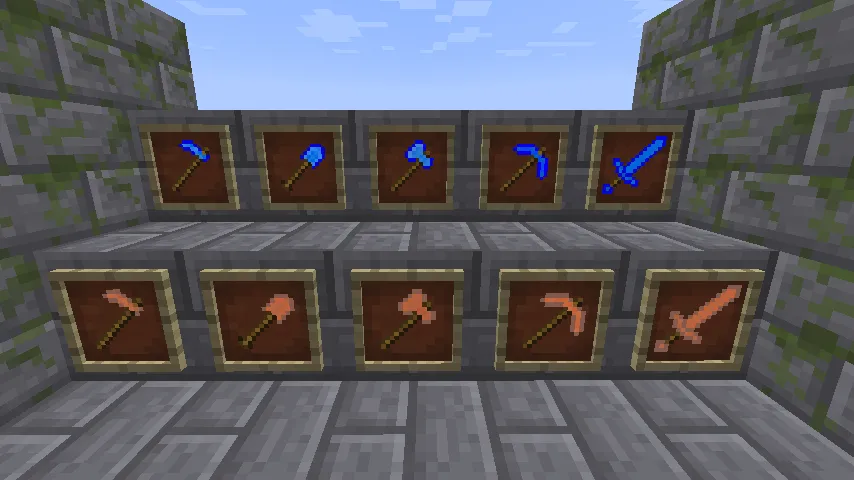 Too Many Tools, Моды, Minecraft