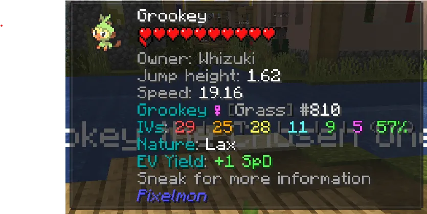 PixelGO - Information - Jade (for Pixelmon), Моды, Minecraft