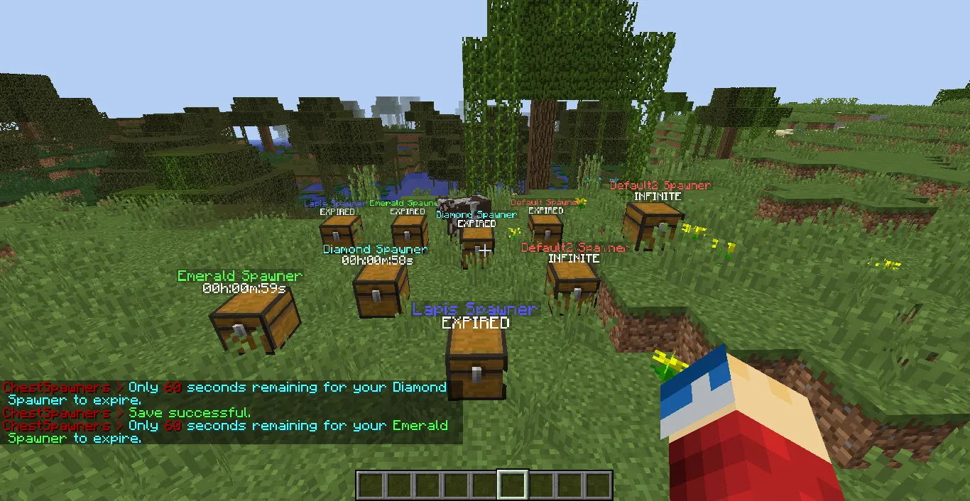 ChestSpawners — скриншот 4 (Плагины, Minecraft)