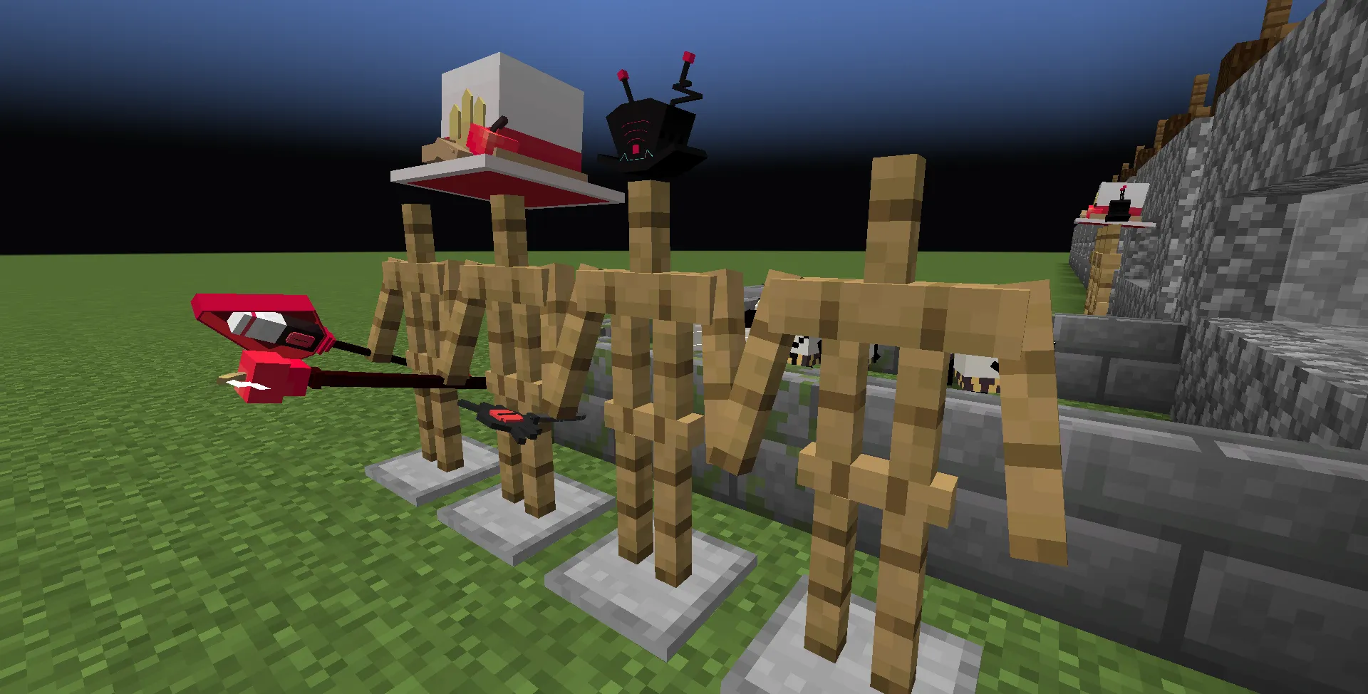 NOTLIVES's Hazbin Hotel Props — скриншот 1 (Текстуры, Minecraft)