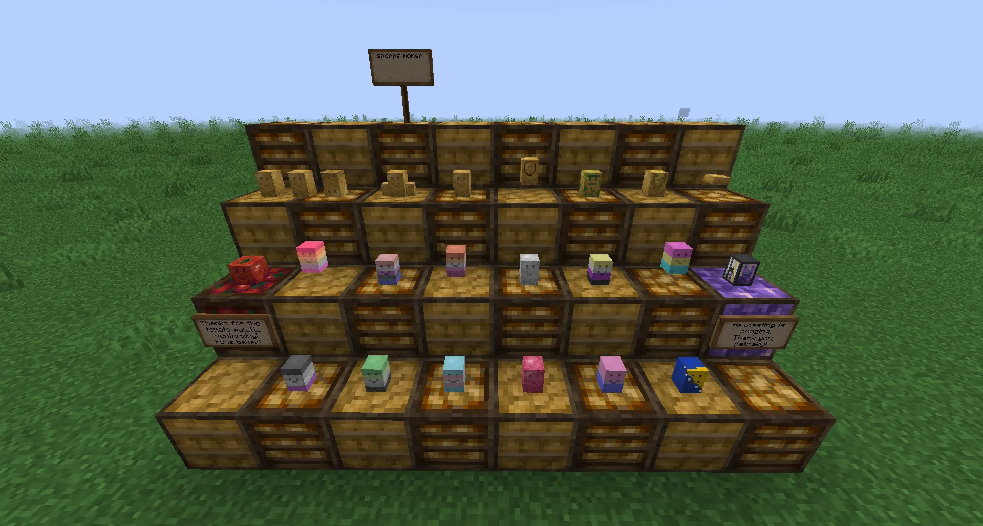 Steals Your Mana (Modern Tiny Potato), Текстуры, Minecraft