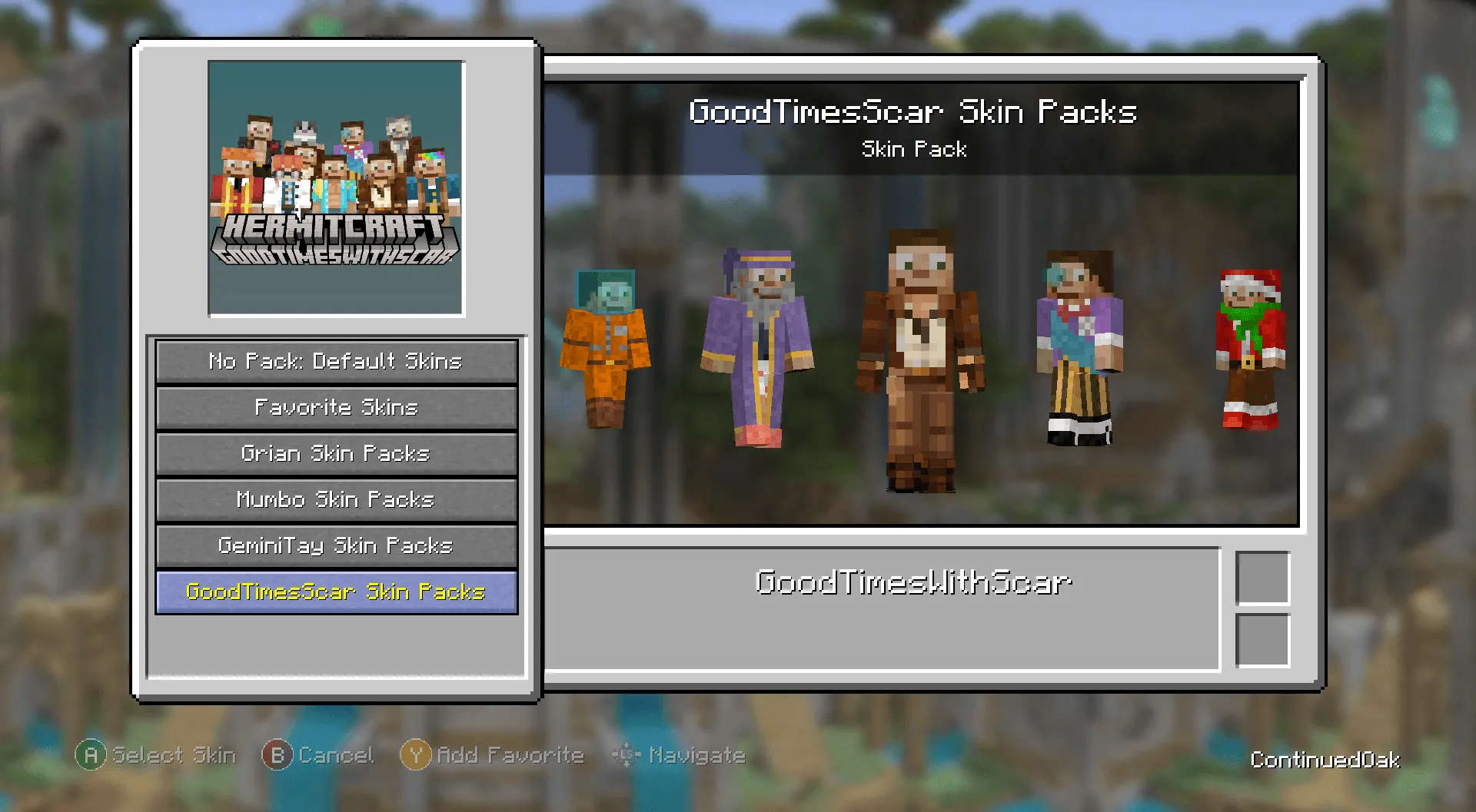 Hermitcraft Skin Pack — скриншот 4 (Текстуры, Minecraft)