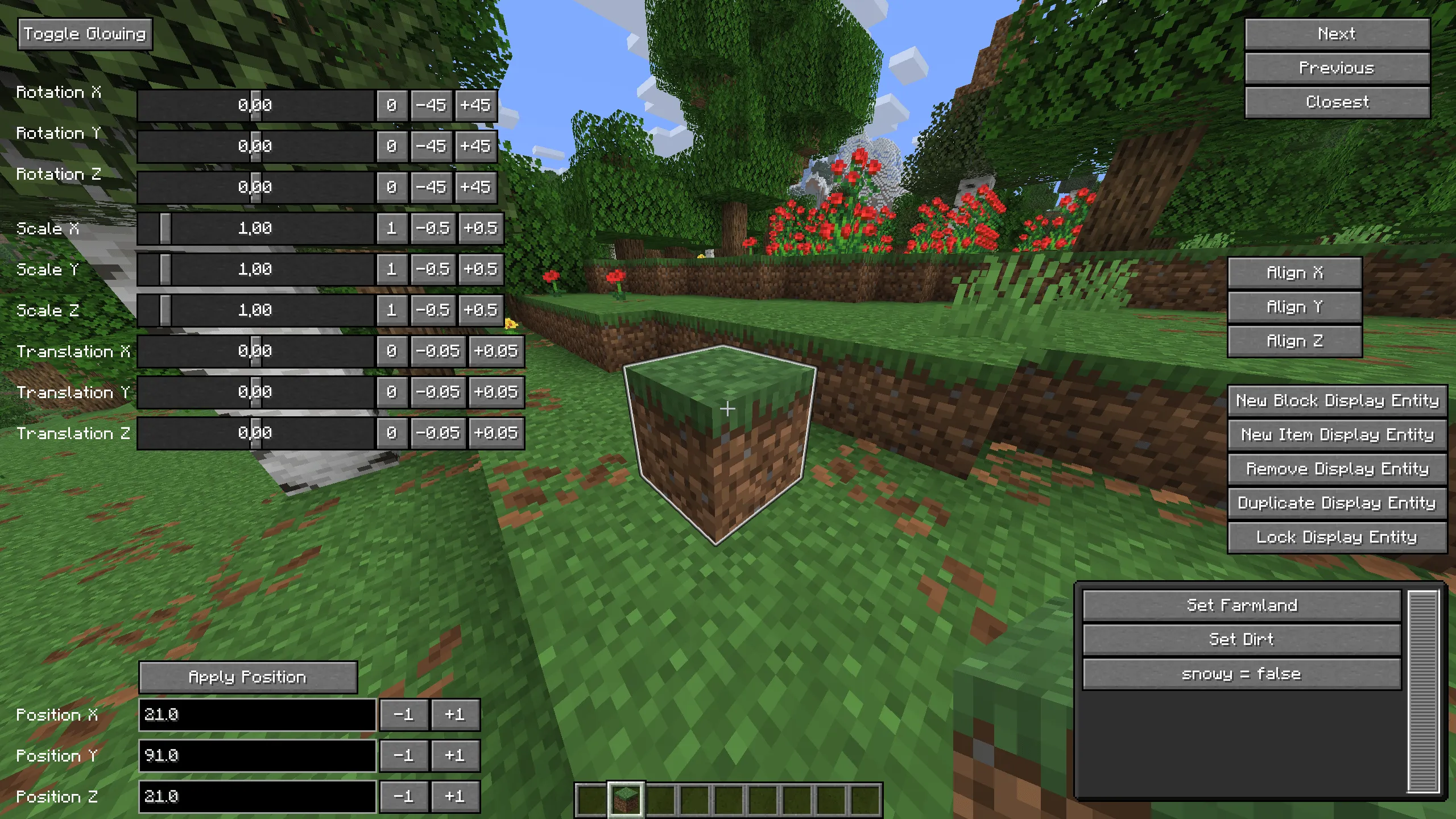 Pivot — скриншот 1 (Моды, Minecraft)