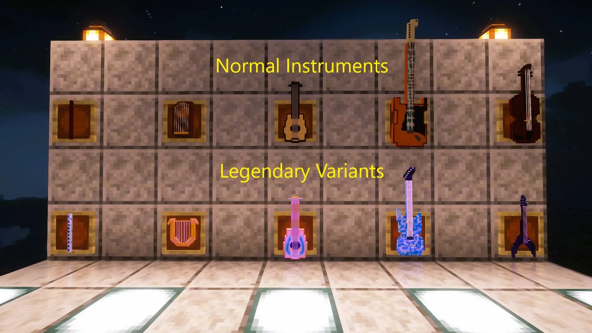 The Dragon Bard, Моды, Minecraft