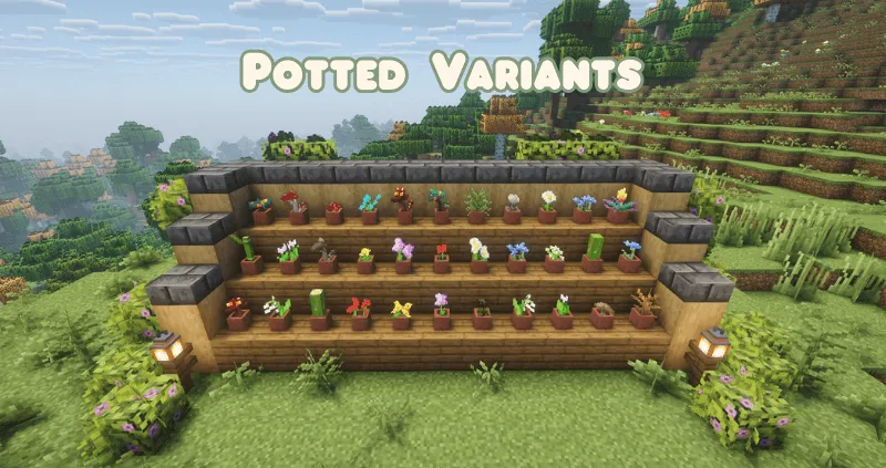 Lusher Foliage, Текстуры, Minecraft