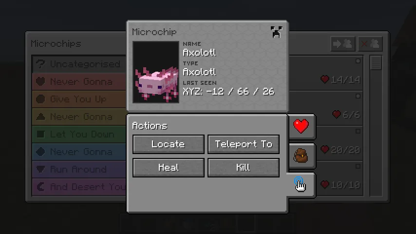 Microchip — скриншот 1 (Моды, Minecraft)