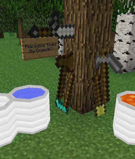 PlaceableTools, Моды, Minecraft