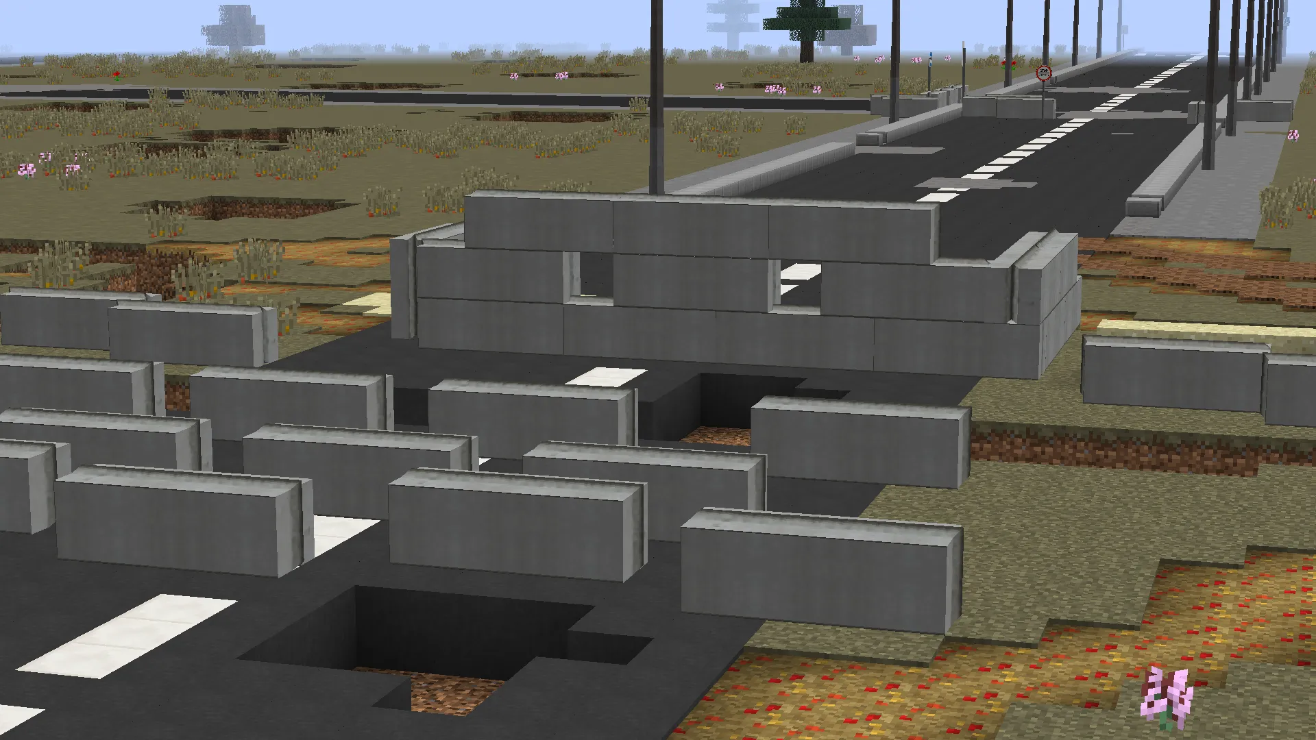 [Immersive Vehicles/MTS] City infrastructure pack, Моды, Minecraft