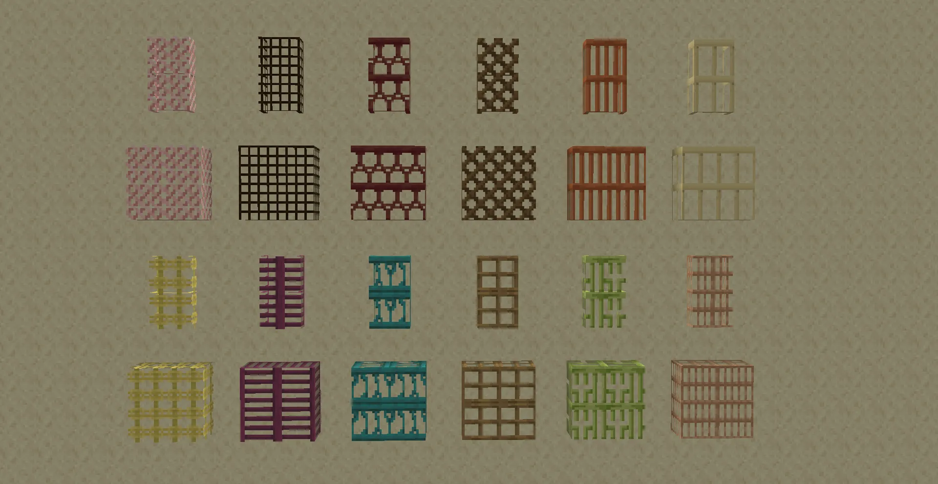 MissBarbare's Palette — скриншот 1 (Моды, Minecraft)