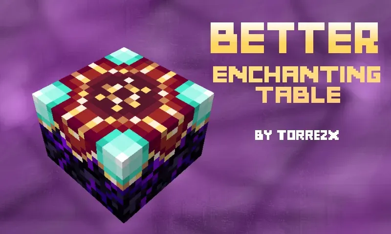 Torrezx-Better enchanting table, Текстуры, Minecraft