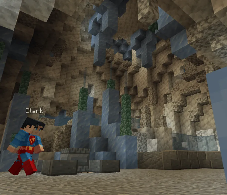 Fortress of Solitude | Superhero Ice Base | PaleoTech — скриншот 4 (Карты, Minecraft)