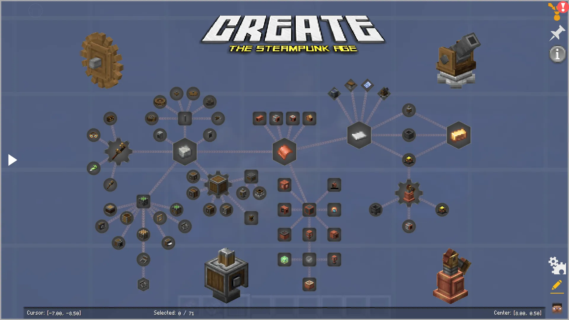 Over Stars, Модпаки, Minecraft