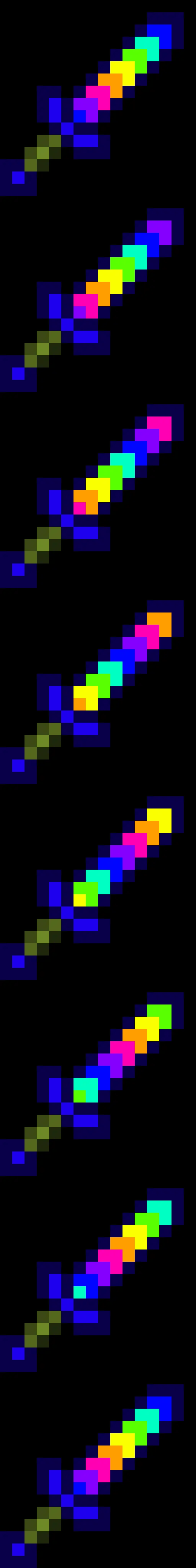 Rainbow Items — скриншот 6 (Текстуры, Minecraft)
