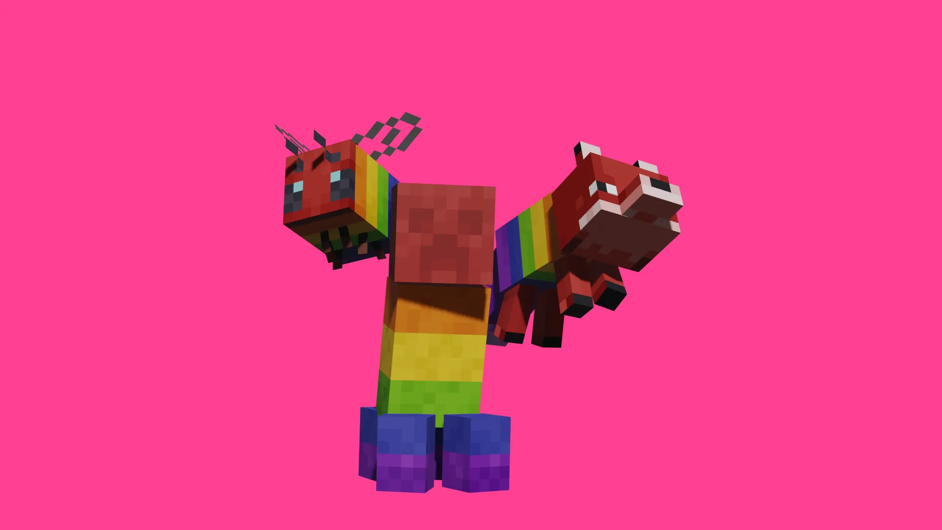 Rainbow Sheep Galore — скриншот 5 (Текстуры, Minecraft)