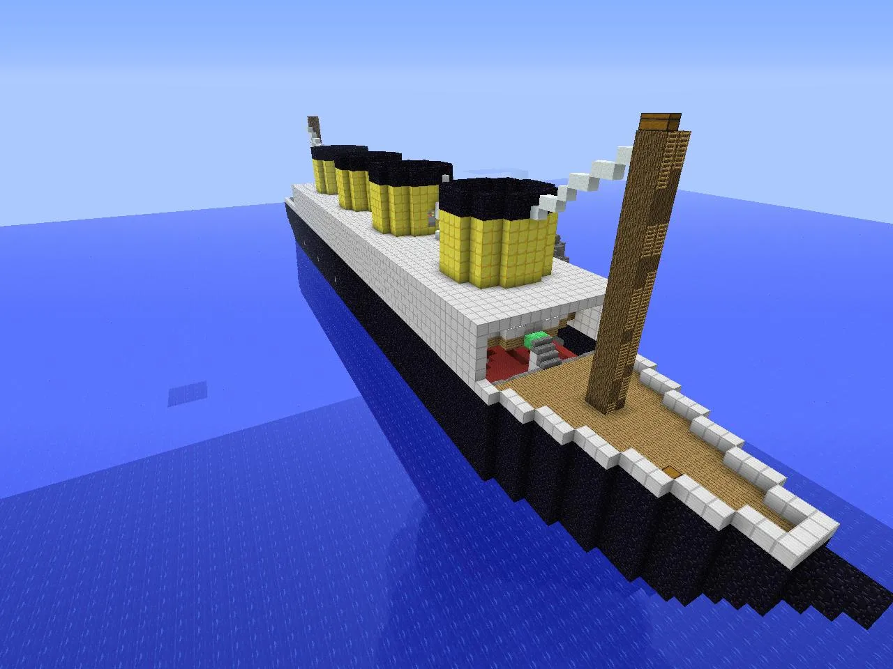 Titanic [ADV], Карты, Minecraft