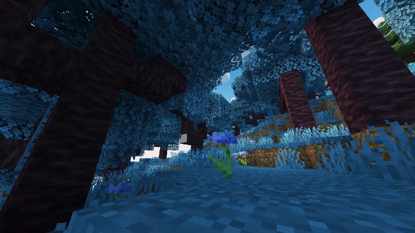 Blue Grove (Fabric/Forge/NeoForge/Quilt) — скриншот 1 (Моды, Minecraft)