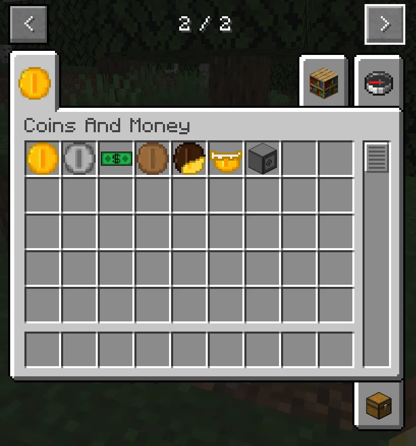 Coins And Money, Моды, Minecraft
