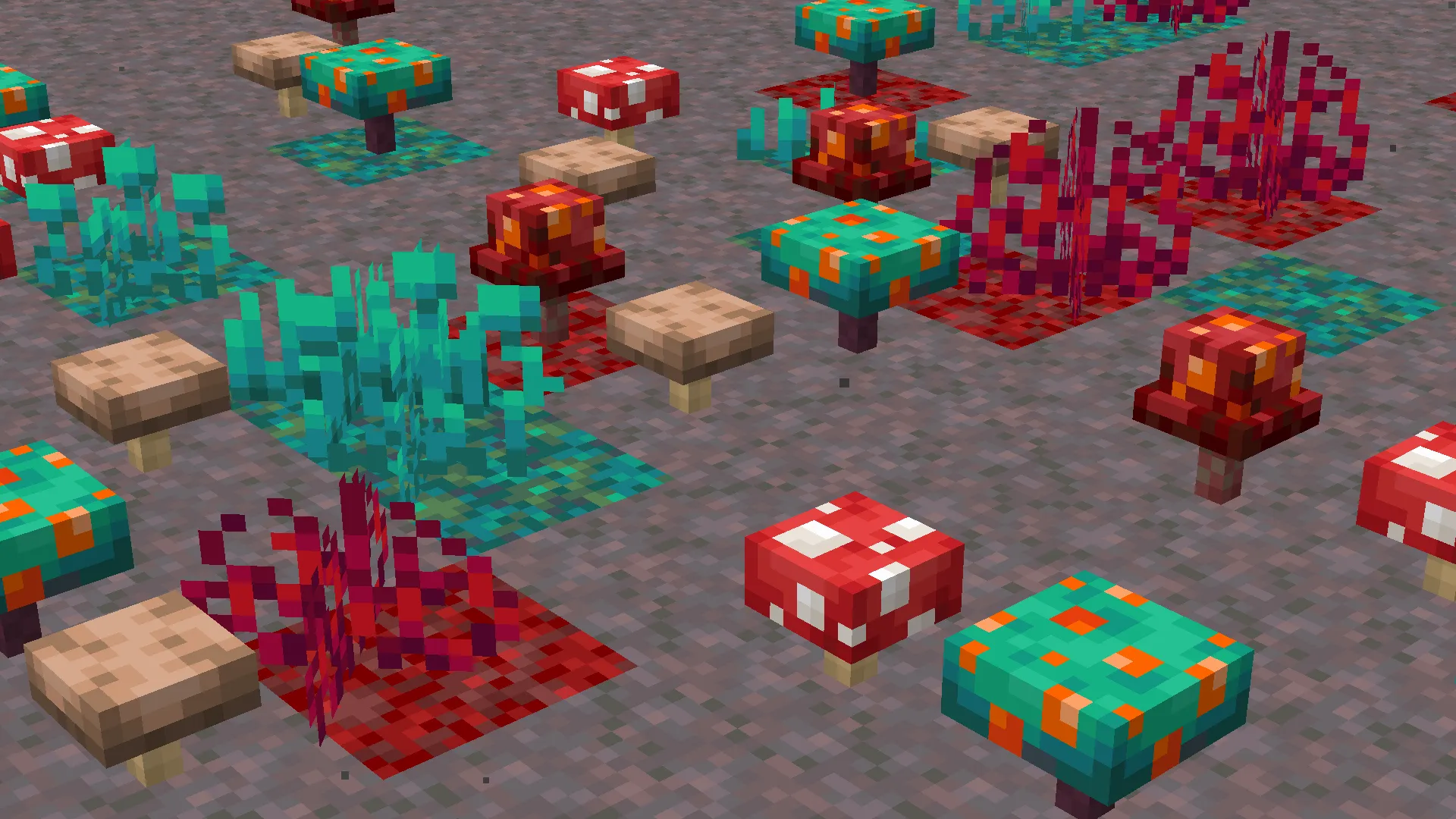 Malicious Mushrooms, Текстуры, Minecraft