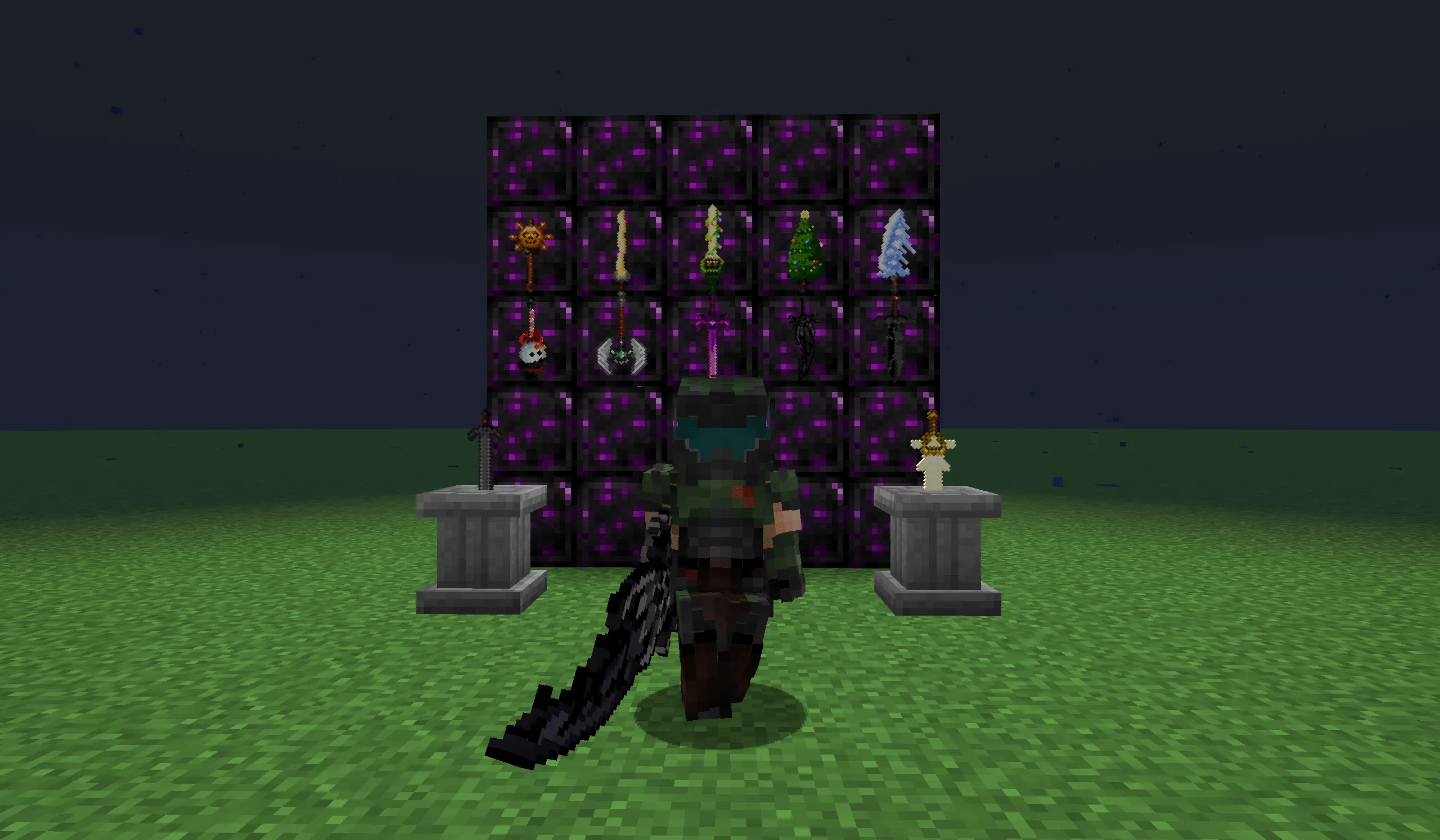 Wither's Weapons Epic Fight Compatible, Дата-паки, Minecraft