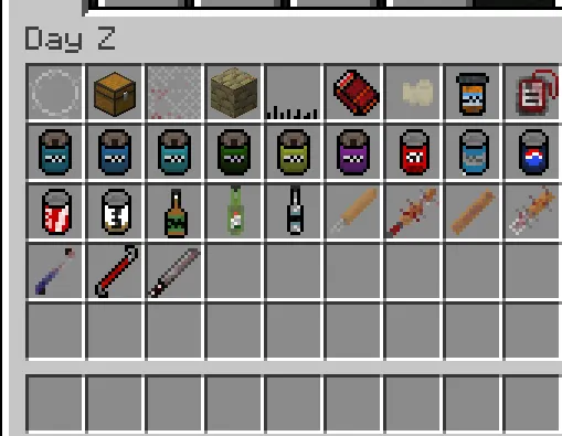 Flans Dayz Rebirth — скриншот 1 (Моды, Minecraft)