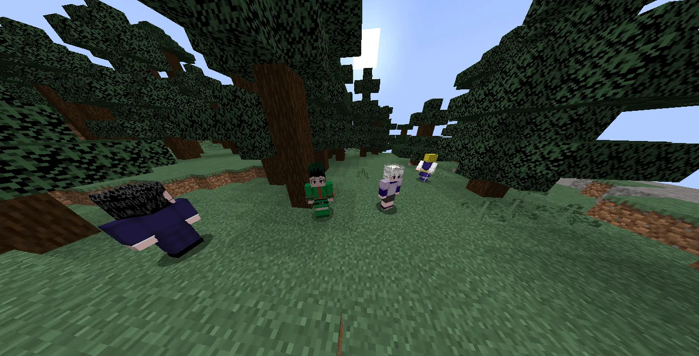 HUNTER×HUNTERCRAFT-NEO — скриншот 1 (Моды, Minecraft)