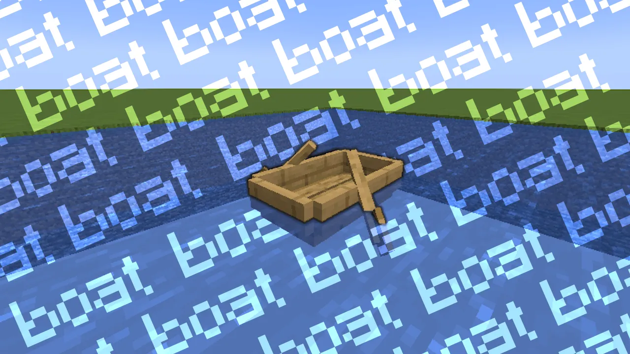 boat, Текстуры, Minecraft