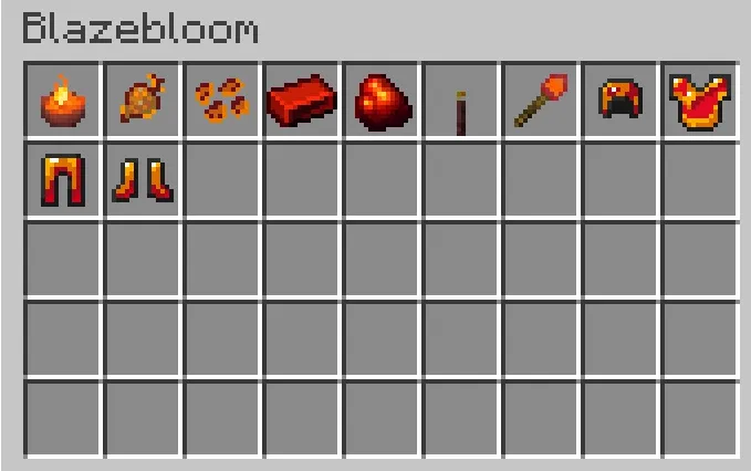 Blaze Blooms, Моды, Minecraft