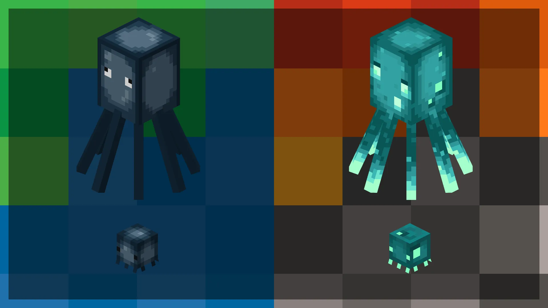 Baby Squids — скриншот 1 (Текстуры, Minecraft)