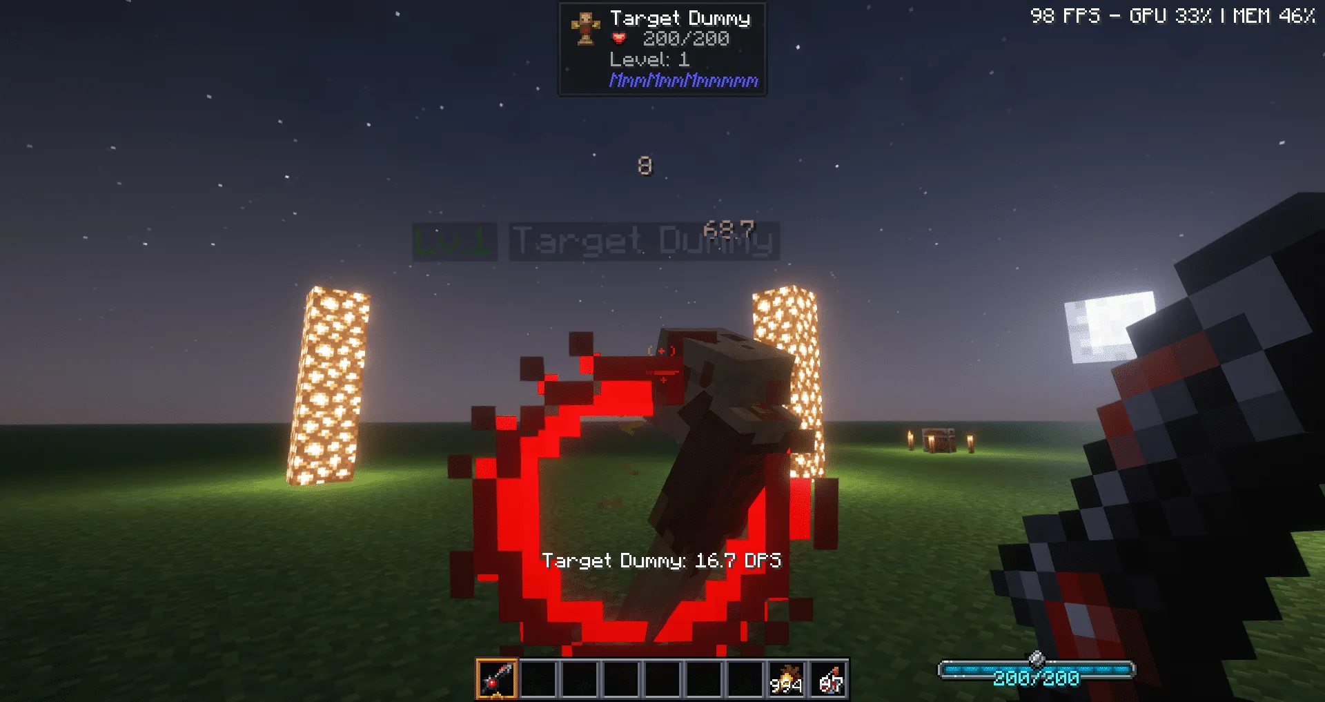 Curses Legacy, Моды, Minecraft
