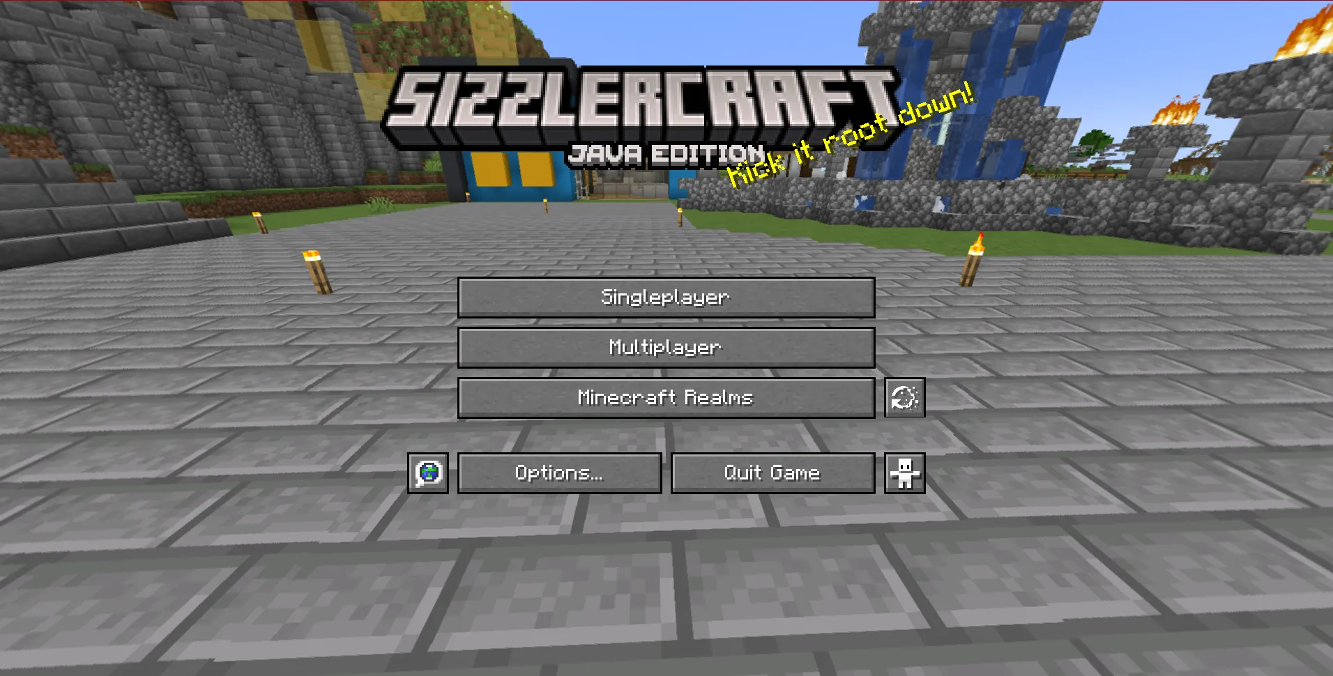Sizzler Main Menu, Текстуры, Minecraft