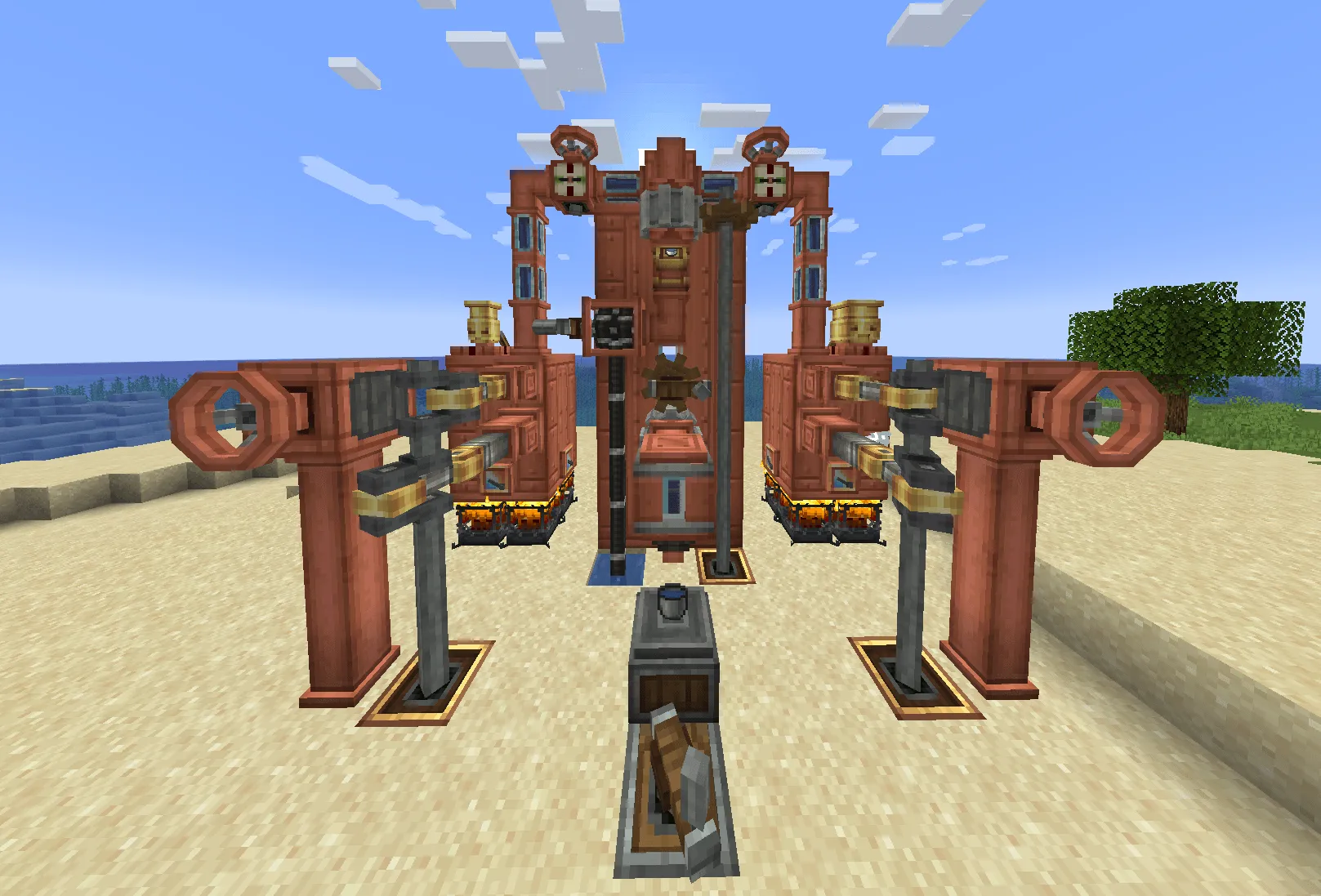 Create: New Copper Stuffs — скриншот 1 (Текстуры, Minecraft)