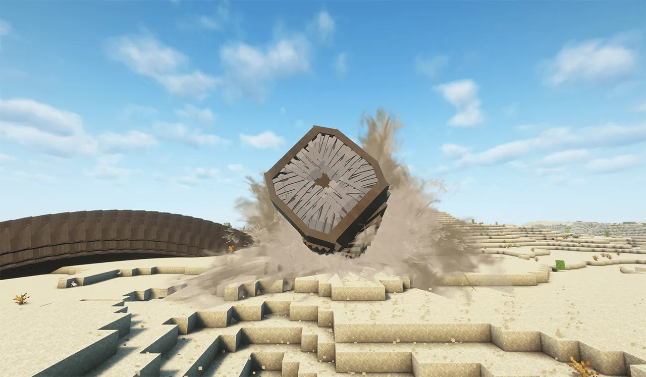 Desert Behemoths: Sandworms! — скриншот 4 (Моды, Minecraft)