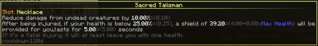 Legendary Relics, Моды, Minecraft