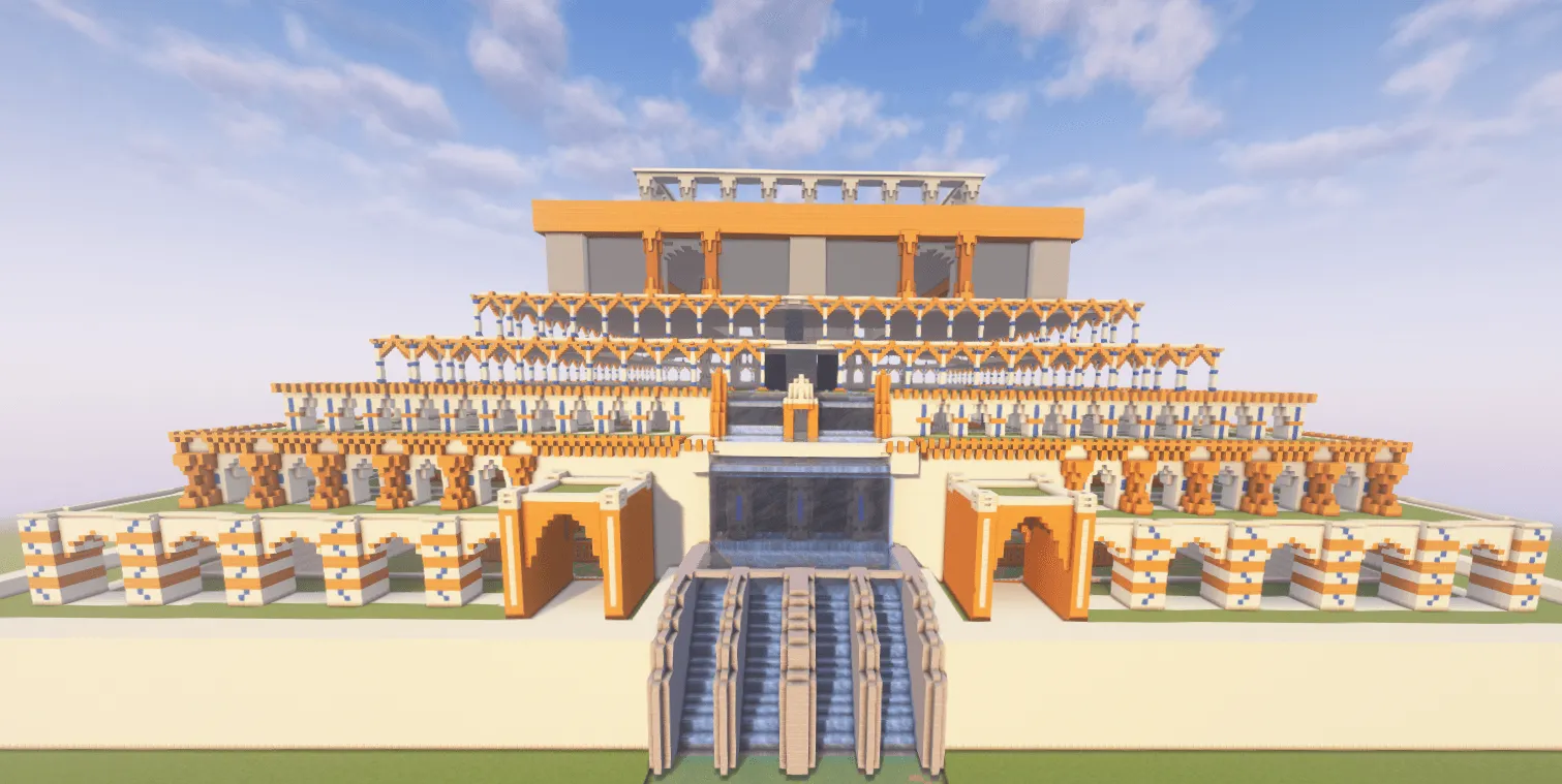Hanging Gardens of Babylon — скриншот 6 (Карты, Minecraft)